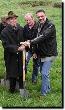 Gemeinderat Ernst Weidl mit Matthias Lechner